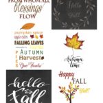 6 Free Fall Printables