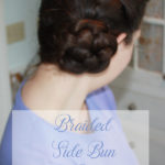 Braided Side Bun Hair Tutorial