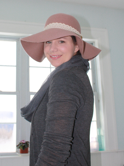 floppy wool hat