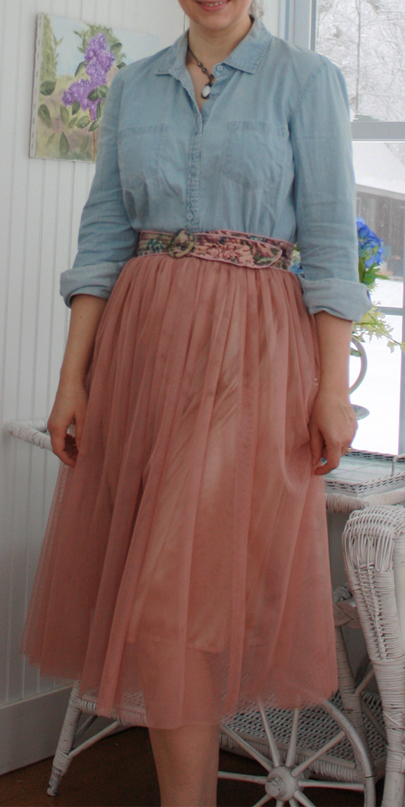 spring skirts in tulle