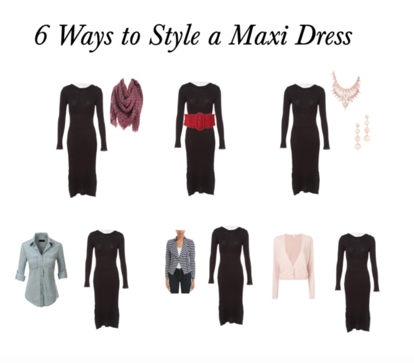 how to style a maxi dress